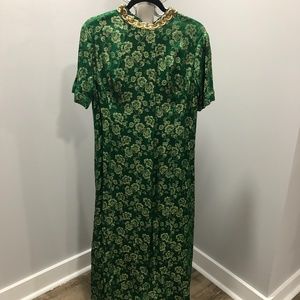 Vintage 1950's Long Gown